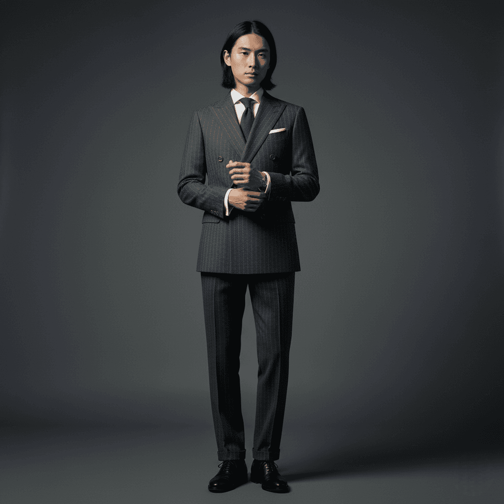 チャコールグレー double