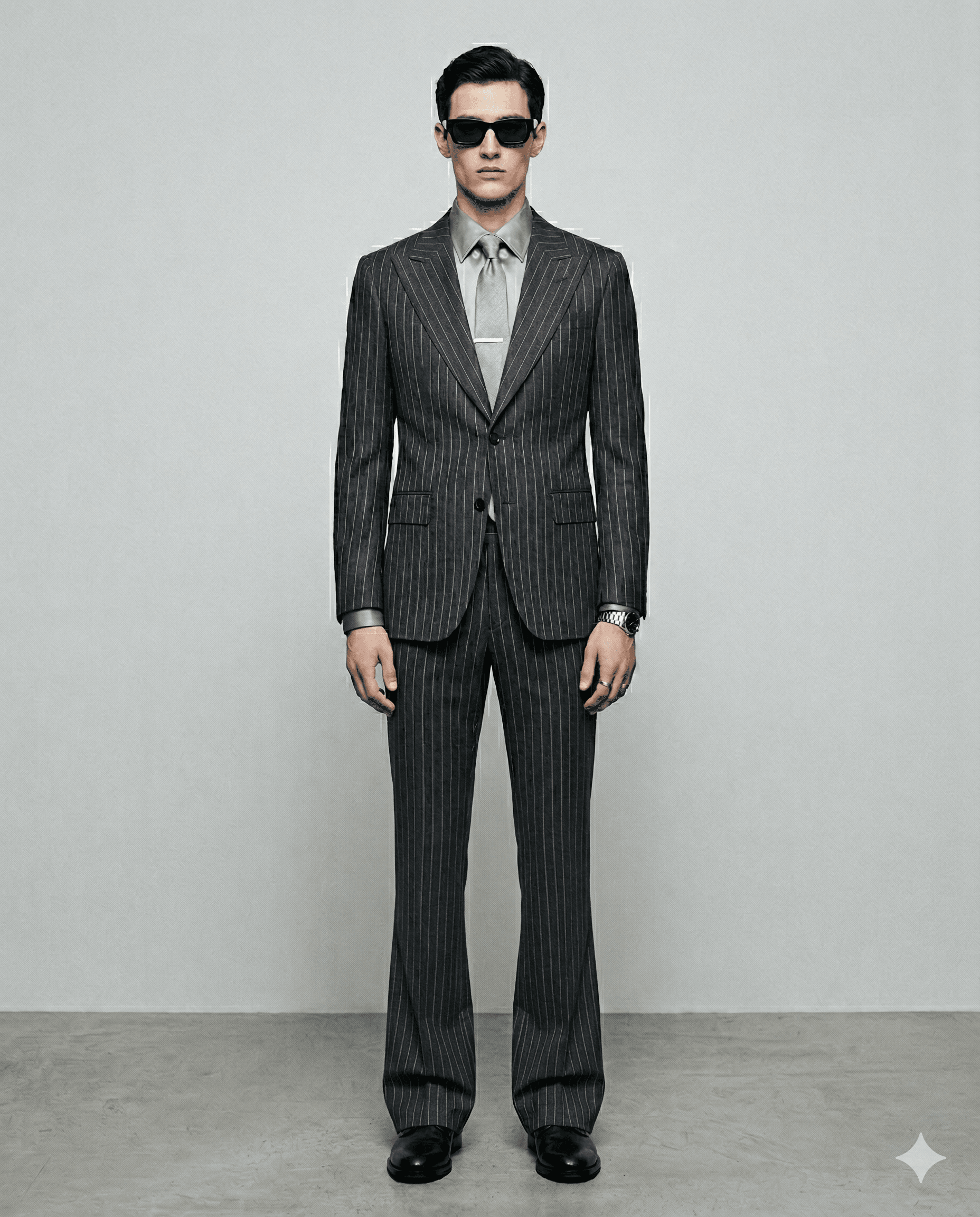 チャコールグレー single