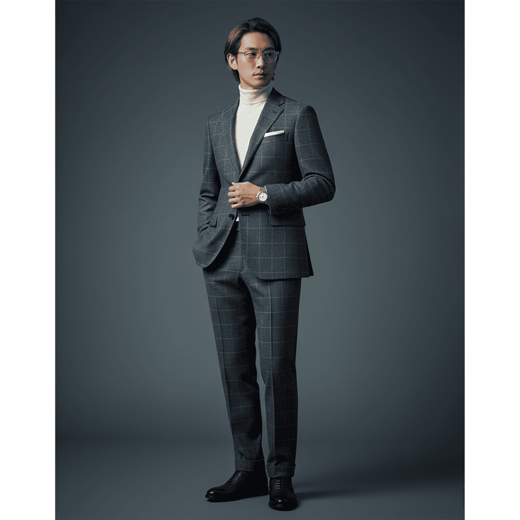 チャコールグレー single