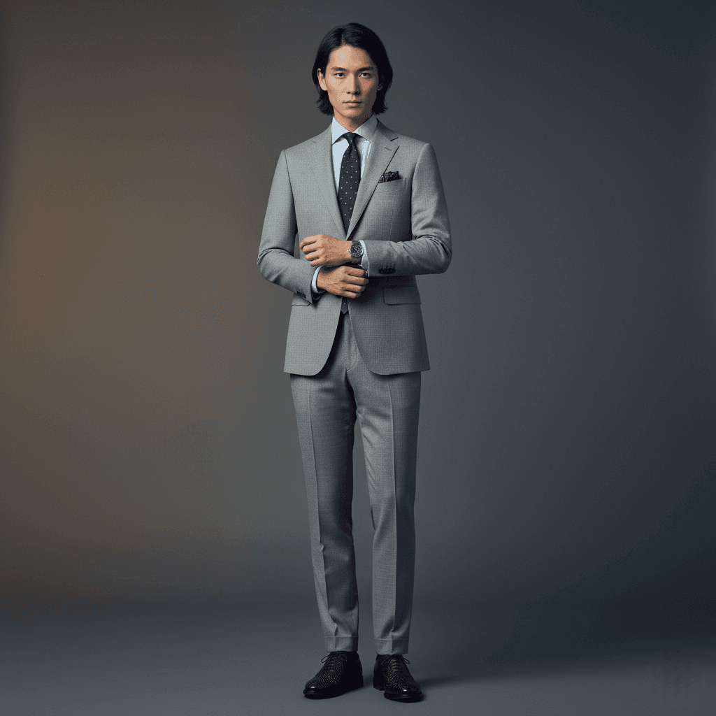 ライトグレー single