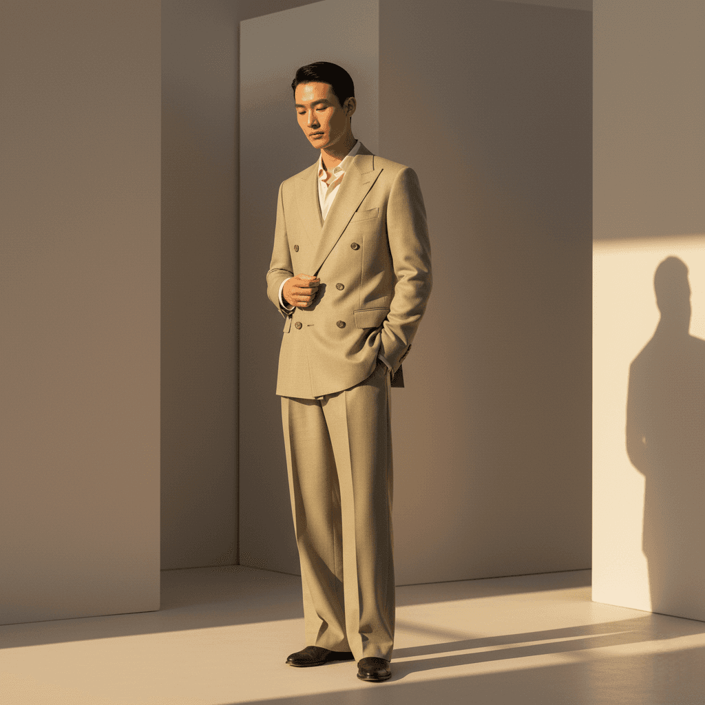 ライトカーキブリック double