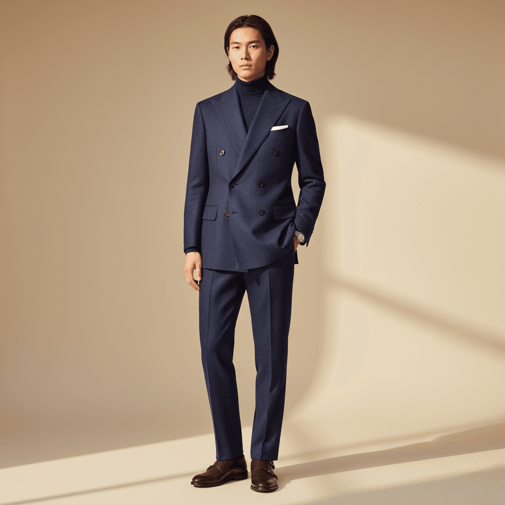 ミッドナイトネイビー double