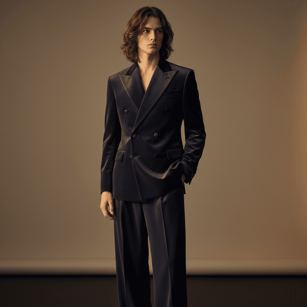 ネイビーブルー double